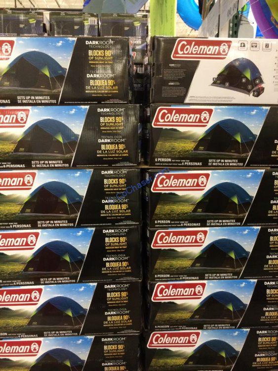 Costco1262673Coleman6PersonFastPitchDarkRoomTentall CostcoChaser