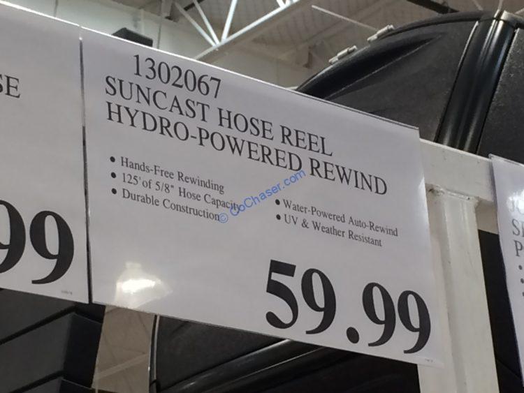 Costco1302067SuncastHoseReelHydroPoweredRewindtag CostcoChaser