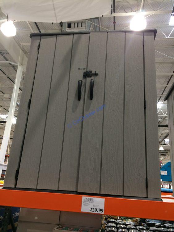 Costco-1500001-Lifetime-Resin-Vertical-Shed