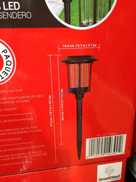 Costco1900546SmartyardSmallLEDPathwayLight6PKsize CostcoChaser