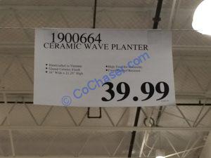 Costco-1900664-Ceramic-Wave-Planter-tag