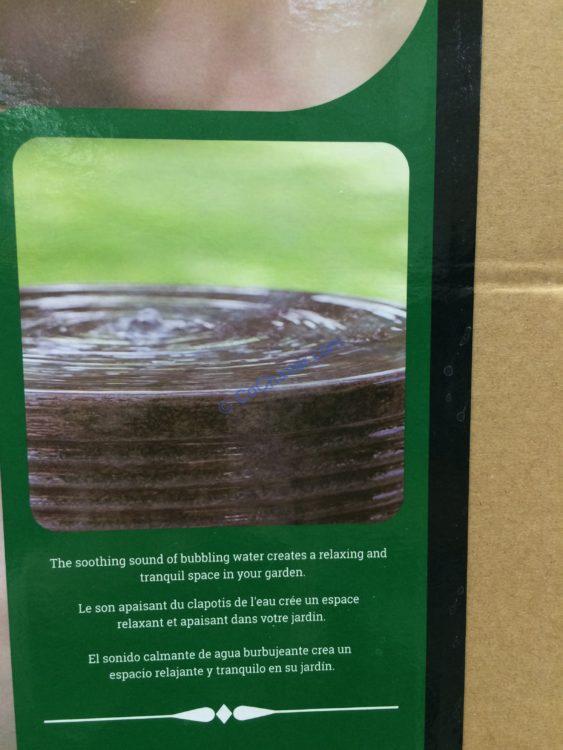 Costco1900686ModernRibbedSelfContainedOutdoorFountainspec