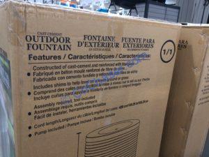 Costco-1900686-Modern-Ribbed-Self-Contained-Outdoor-Fountain-spec3