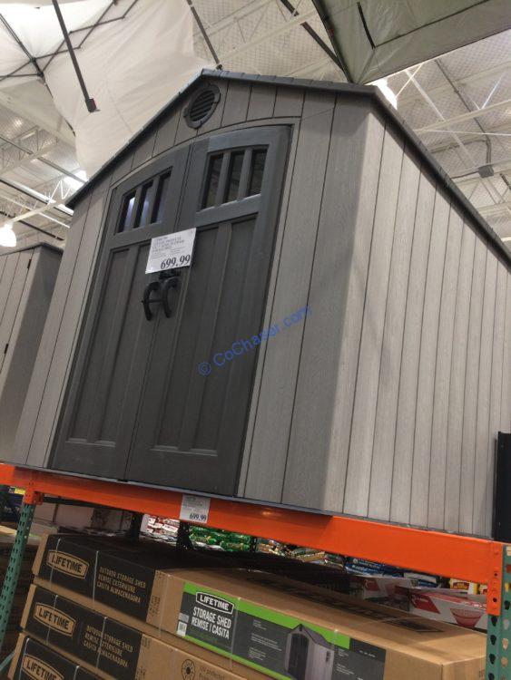 costco lifetime resin utility shed - costco fan