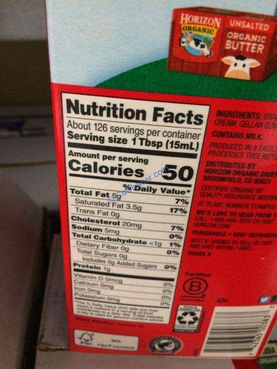 Horizon Organic Heavy Whipping Cream 64 Ounce Carton CostcoChaser