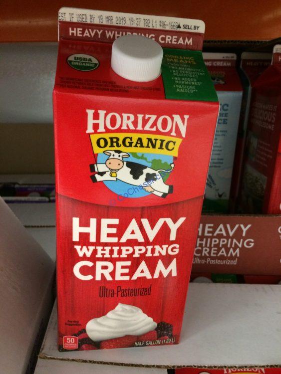 Horizon Organic Heavy Whipping Cream 64 Ounce Carton