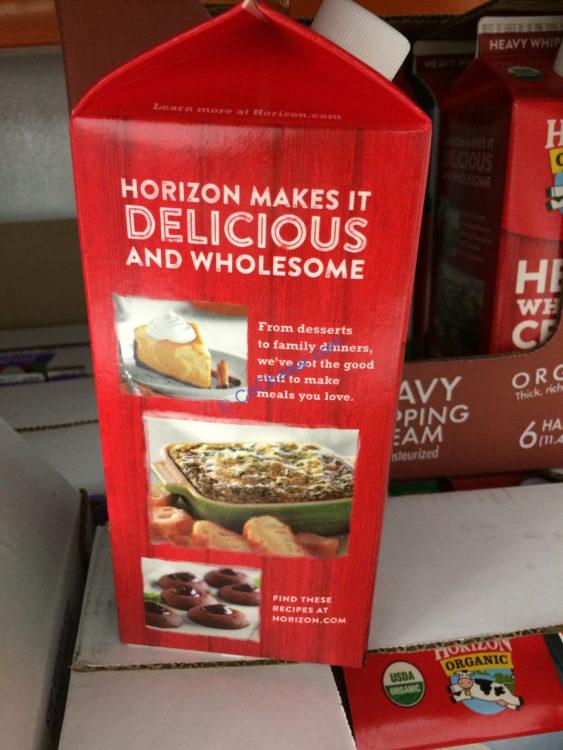 Horizon Organic Heavy Whipping Cream 64 Ounce Carton CostcoChaser