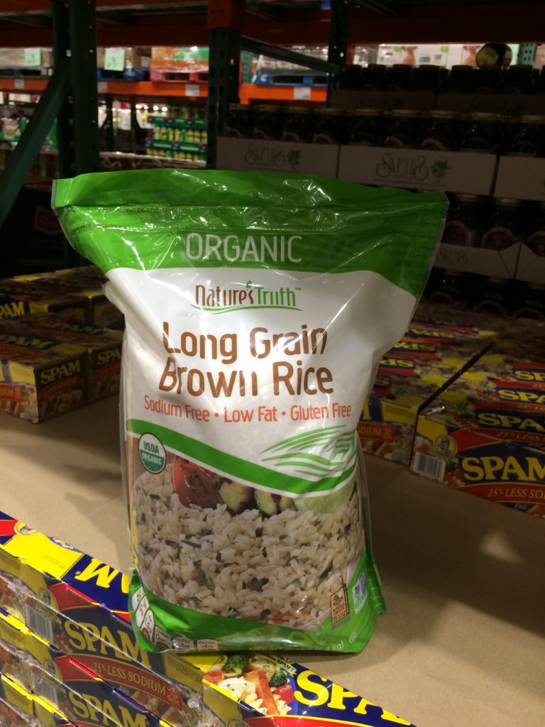 Nature’s Truth Organic Brown Rice 12 Pound Bag CostcoChaser