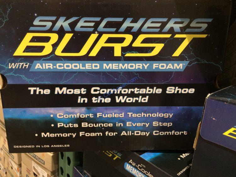 skechers air cooled memory foam costco