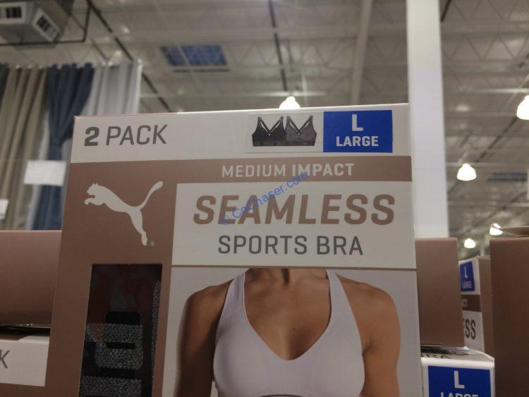 puma seamless sports bra costco