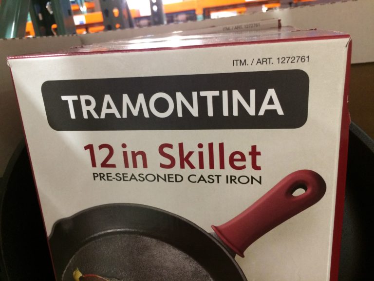 Costco1272761Tramontina12CastIronSkilletwithSiliconeGripname