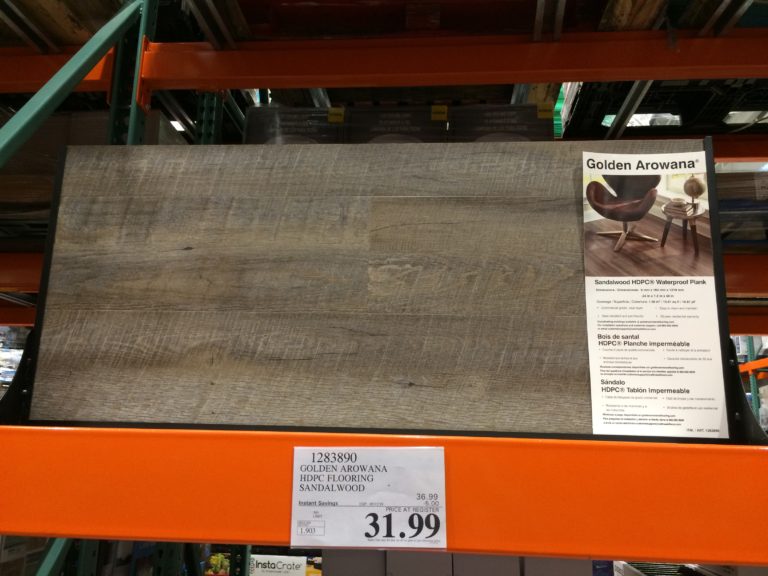 Golden Arowana HDPC Flooring Sandalwood CostcoChaser