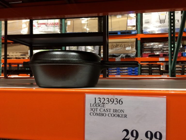 Lodge 3.2QT Cast Iron Combo Cooker CostcoChaser