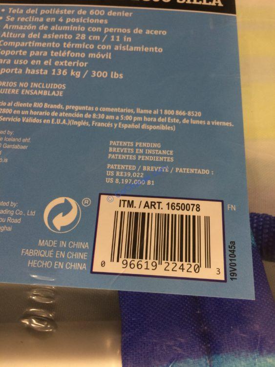 Costco1650078KirklandSignatureDeluxeBackpackBeachChairbar