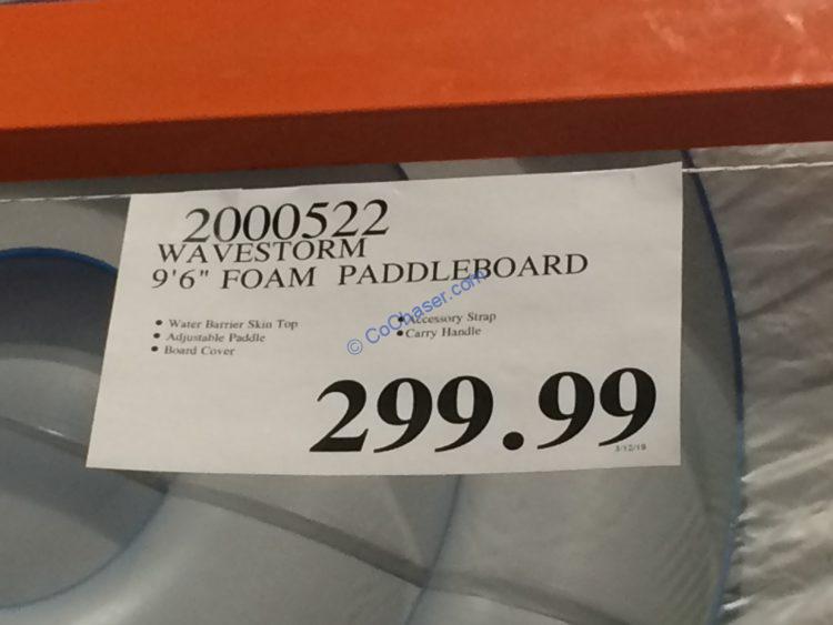 Wavestorm 9’6” Foam PaddleBoard CostcoChaser