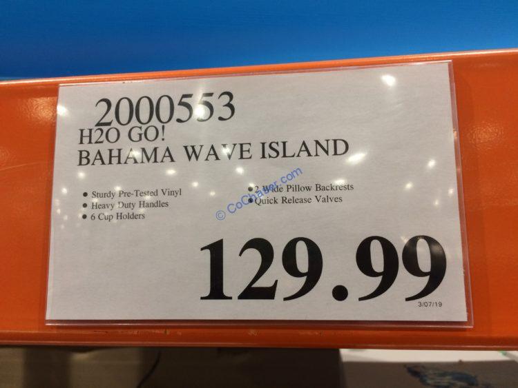 h2ogo bahama wave island costco