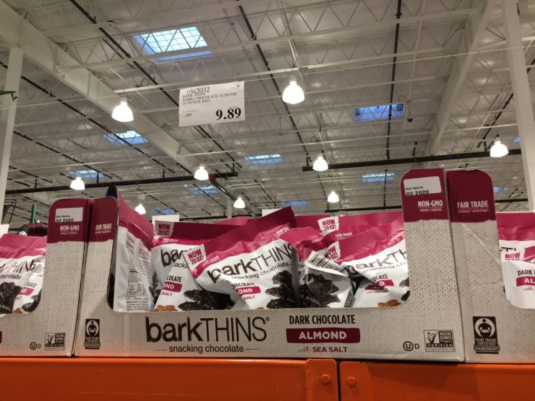 Costco1062032BarkThinsDarkChocolateAlmondall CostcoChaser
