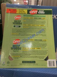 Costco-1128122-Off-Deep-Woods-Dry-Insect-Repellent-Spray-Towelettes-back