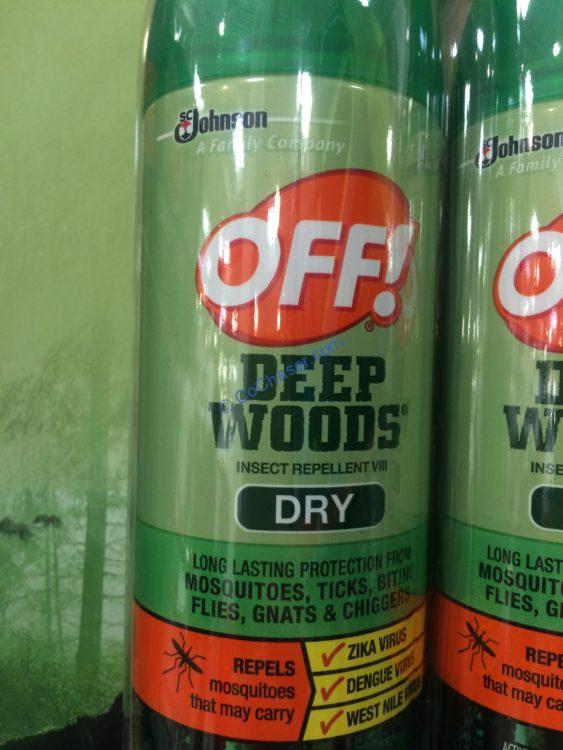 Costco1128122OffDeepWoodsDryInsectRepellentSprayTowelettes