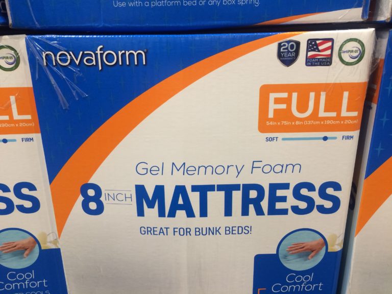 costco memory foam mattress topper double