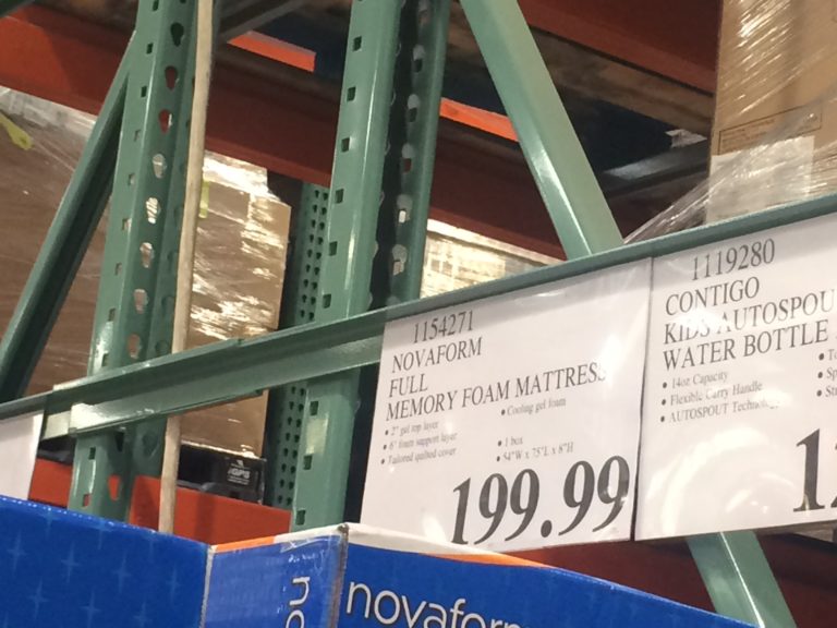 Costco1154271NovaformFullMemoryFoamMattresstag CostcoChaser