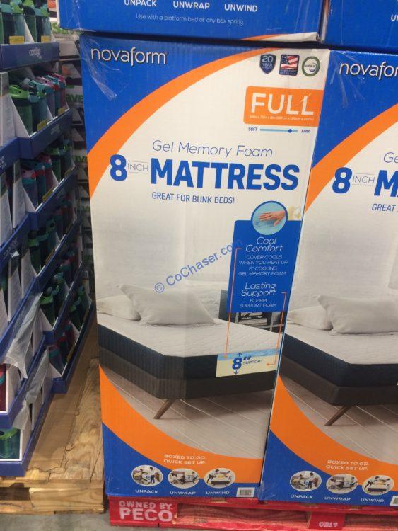 Costco-1154271-Novaform-Full-Memory-Foam-Mattress