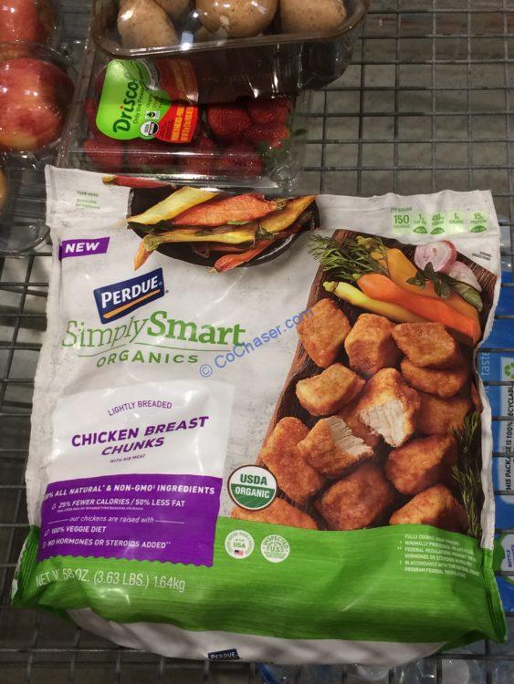 Perdue Organic Chicken Chunks 3.625-Pound Bag