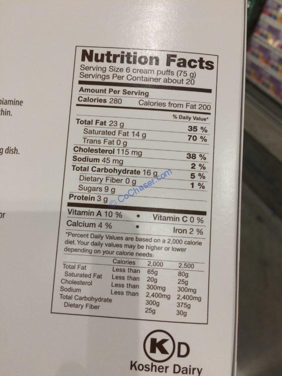 Delizza Mini Cream Puffs 120 Count Box CostcoChaser