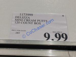 Costco-1173999-Delizza-Mini-Cream-Puffs-tag