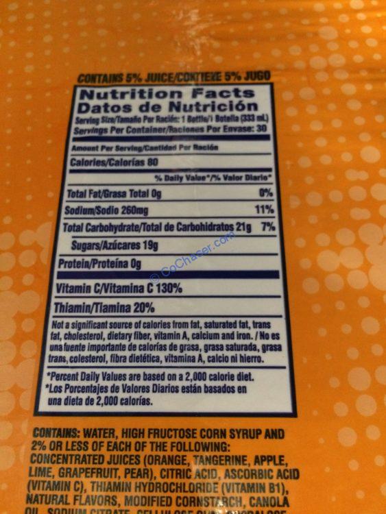 31 Sunny Delight Nutrition Label Labels Design Ideas 2020