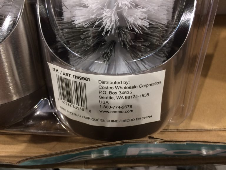 Costco1199981PolderStainlessSteelToiletBrushSetbar CostcoChaser