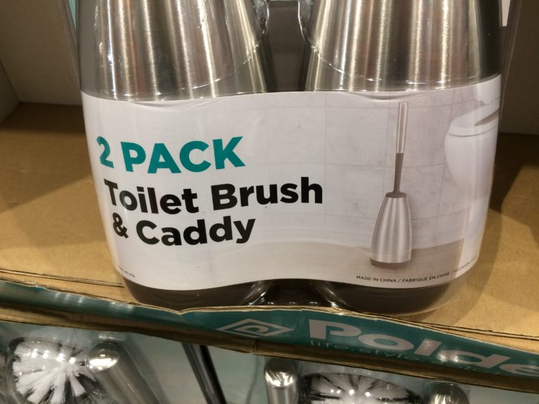 Costco1199981PolderStainlessSteelToiletBrushSetcode CostcoChaser