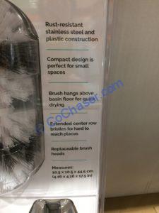 Costco-1199981-Polder-Stainless-Steel-Toilet-Brush-Set-spec