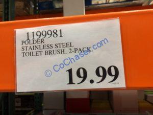 Costco-1199981-Polder-Stainless-Steel-Toilet-Brush-Set-tag