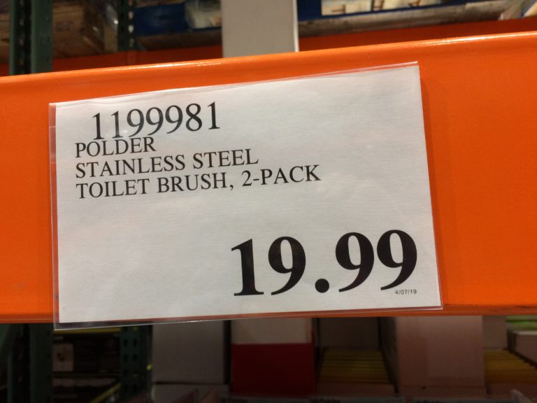 Costco1199981PolderStainlessSteelToiletBrushSettag CostcoChaser