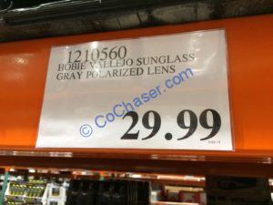 Costco-1210560-Hobie-Vallejo-Sunglasses-Gray-Polarized-Lens-tag