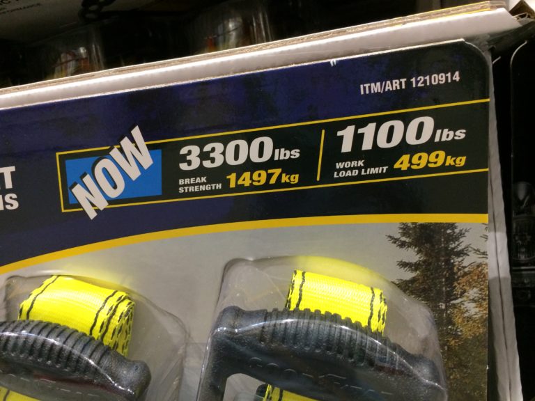 Costco1210914GoodyearRatchetingTieDownsname CostcoChaser