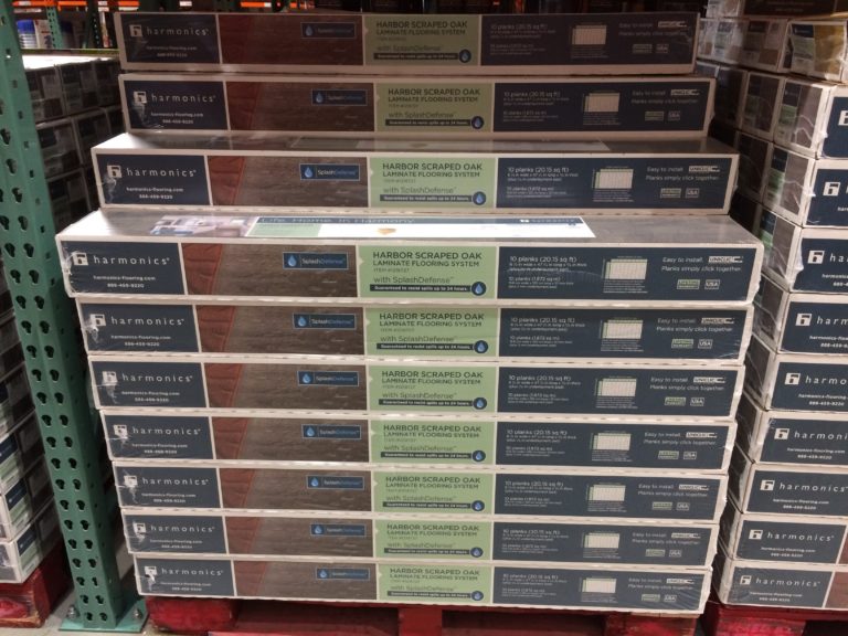 Costco1218727HarmonicsFlooringHarborScrapedOakLaminateall