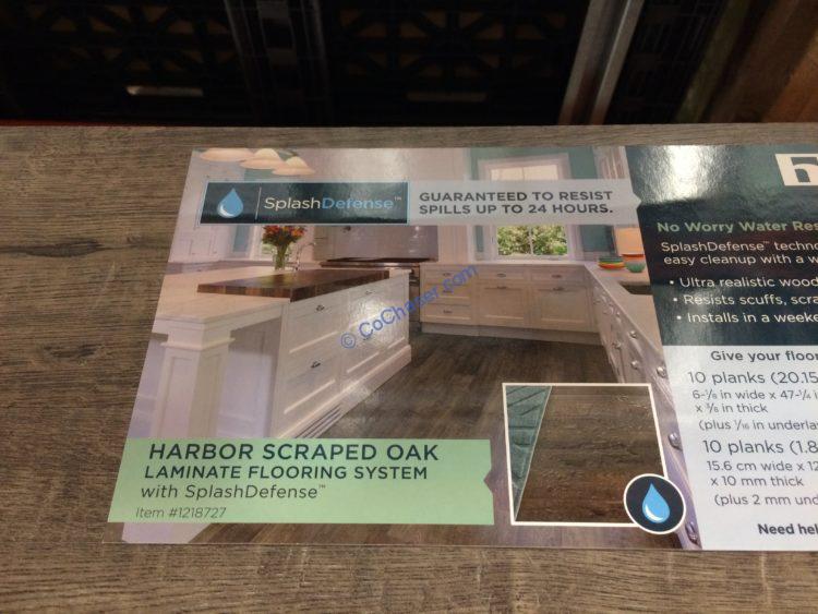 Harmonics Flooring Harbor Scraped Oak Laminate CostcoChaser