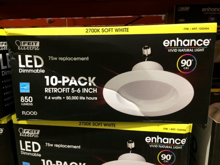 Feit Electric LED 56” Retrofit Kit Dimmable 10 Pack CostcoChaser