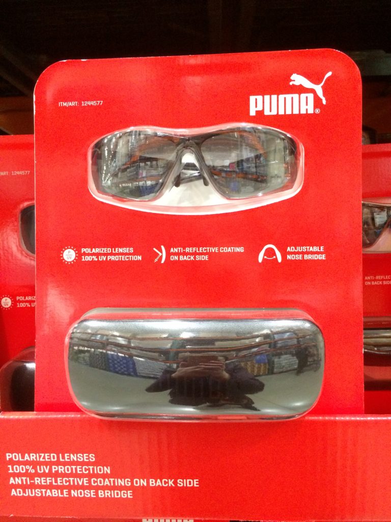 Puma Sunglasses Grey Polarized Lens CostcoChaser