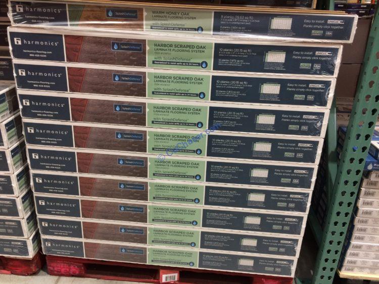 Costco1244832HarmonicsFlooringWarmHoneyOakLaminateall