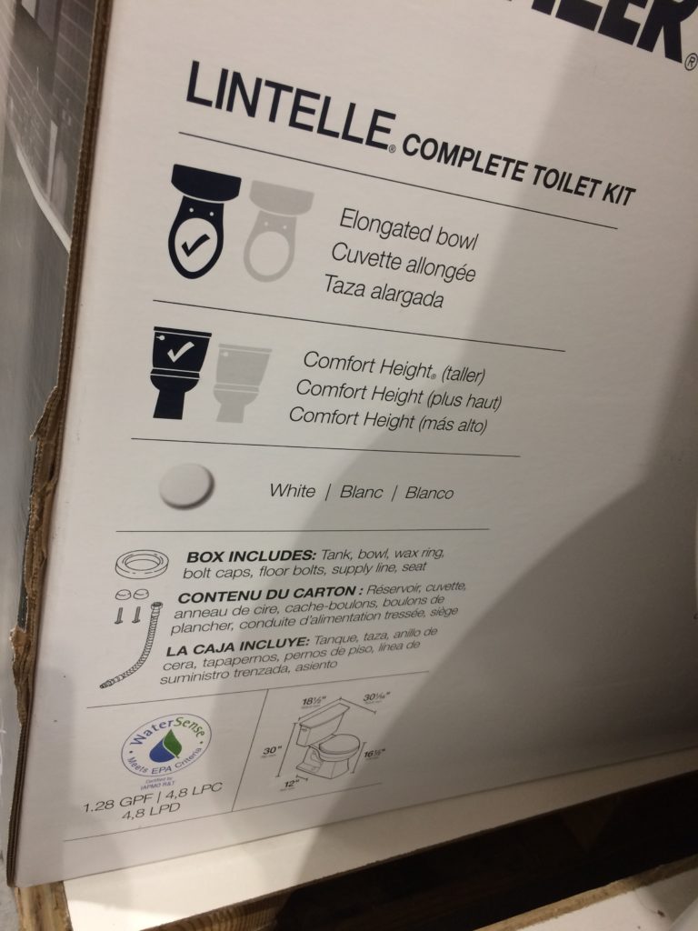 Costco1252385KohlerLintelle CostcoChaser