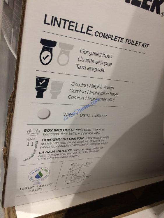 Kohler Lintelle 2PC Elongated Complete Toilet – CostcoChaser
