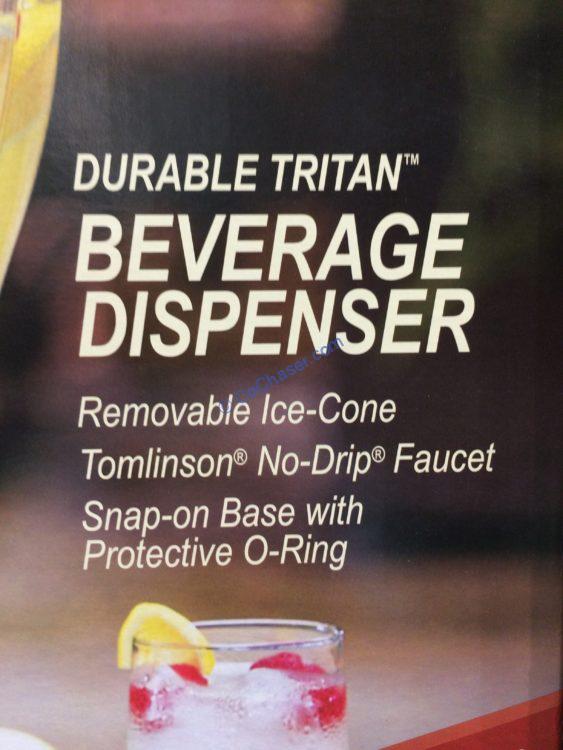 Costco1264544Buddeez3.5GallonTritanBeverageDispenserspec