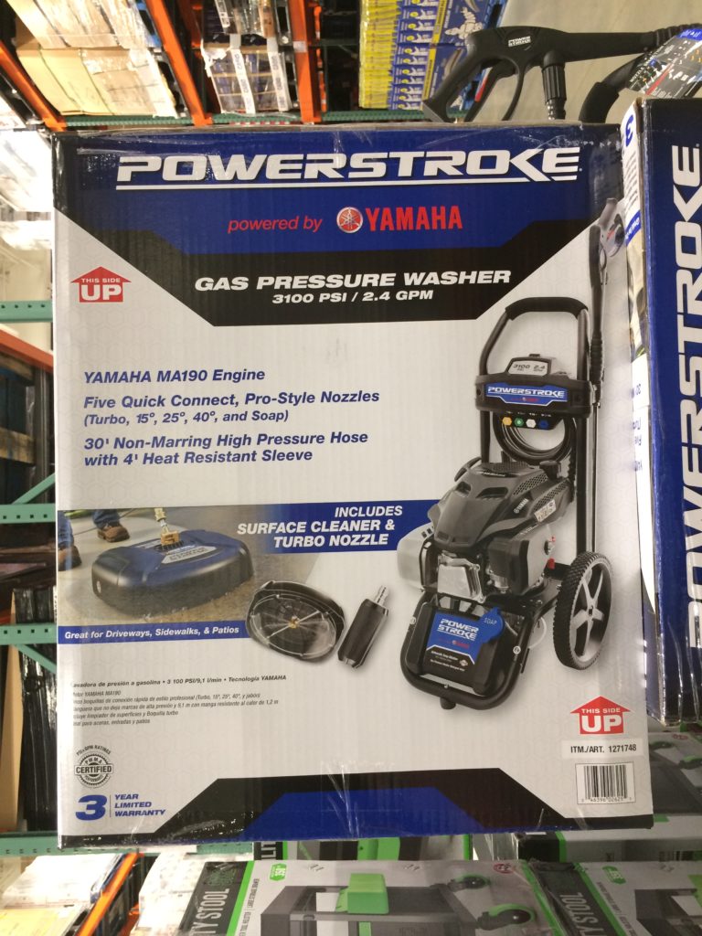 Costco1271748YamahaPowered3100PSIGasPressureWasher1 CostcoChaser