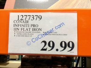 Costco-1277379-Conair-Infiniti-Pro-1-Flat-Iron-tag