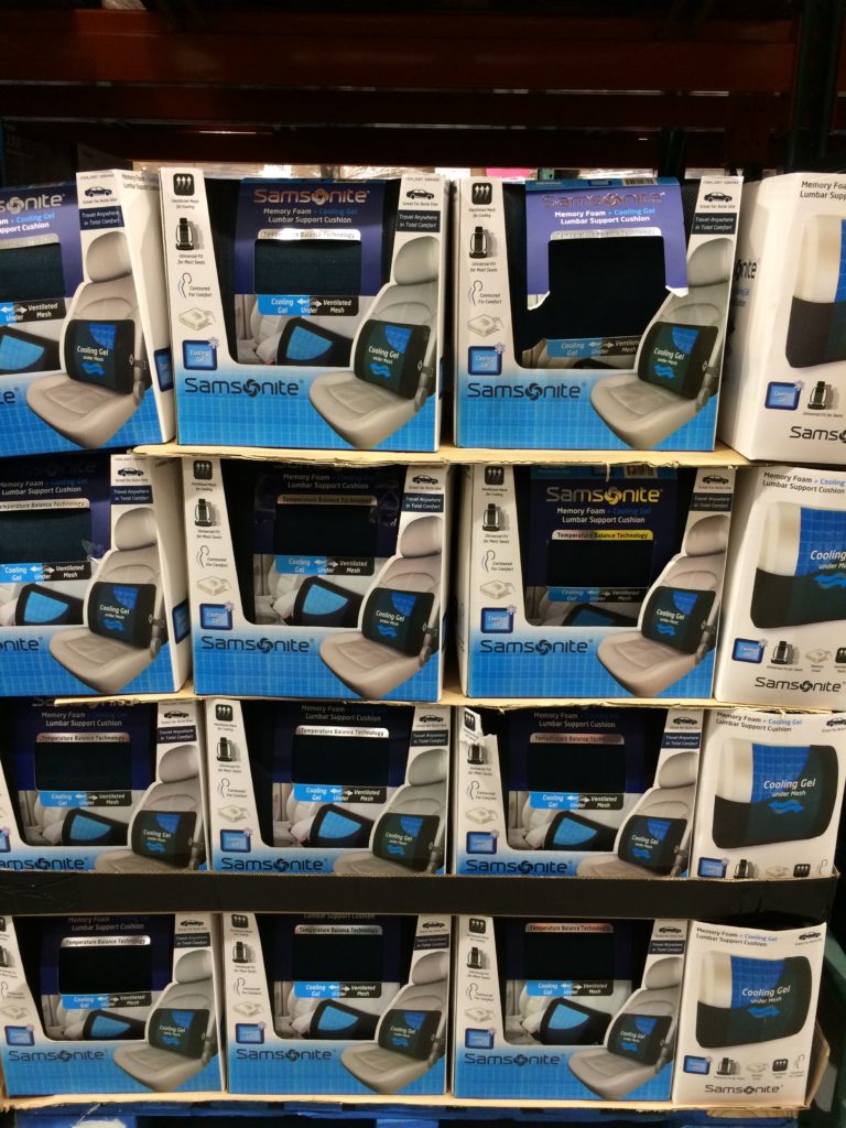 Costco1286492SamsoniteCoolGelLumbarCushionall CostcoChaser