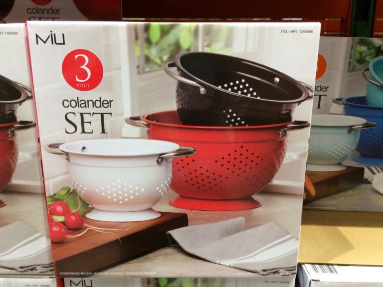 MIU 3Piece Colanders Set CostcoChaser