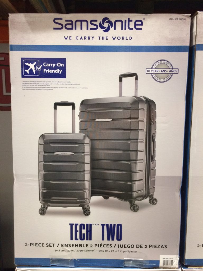 Costco1307188SamsoniteTech2.02PieceHardsideLuggageSet1